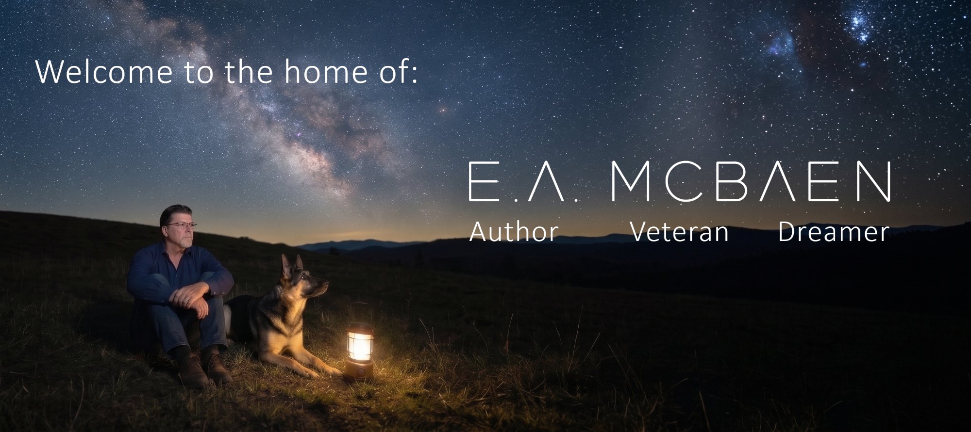 Welcome to the home of E.A. McBaen — Author, Veteran, Dreamer